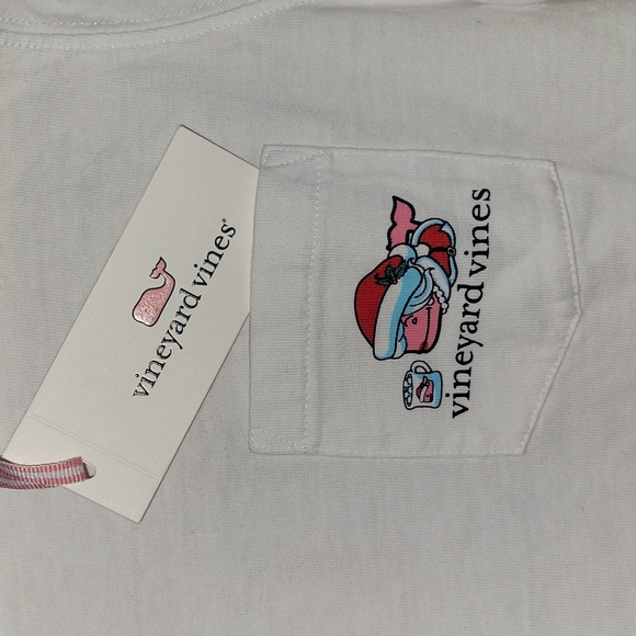 Vineyard Vines BNWT! long sleeve Merry Christmas t-shirt - Picture 2 of 6
